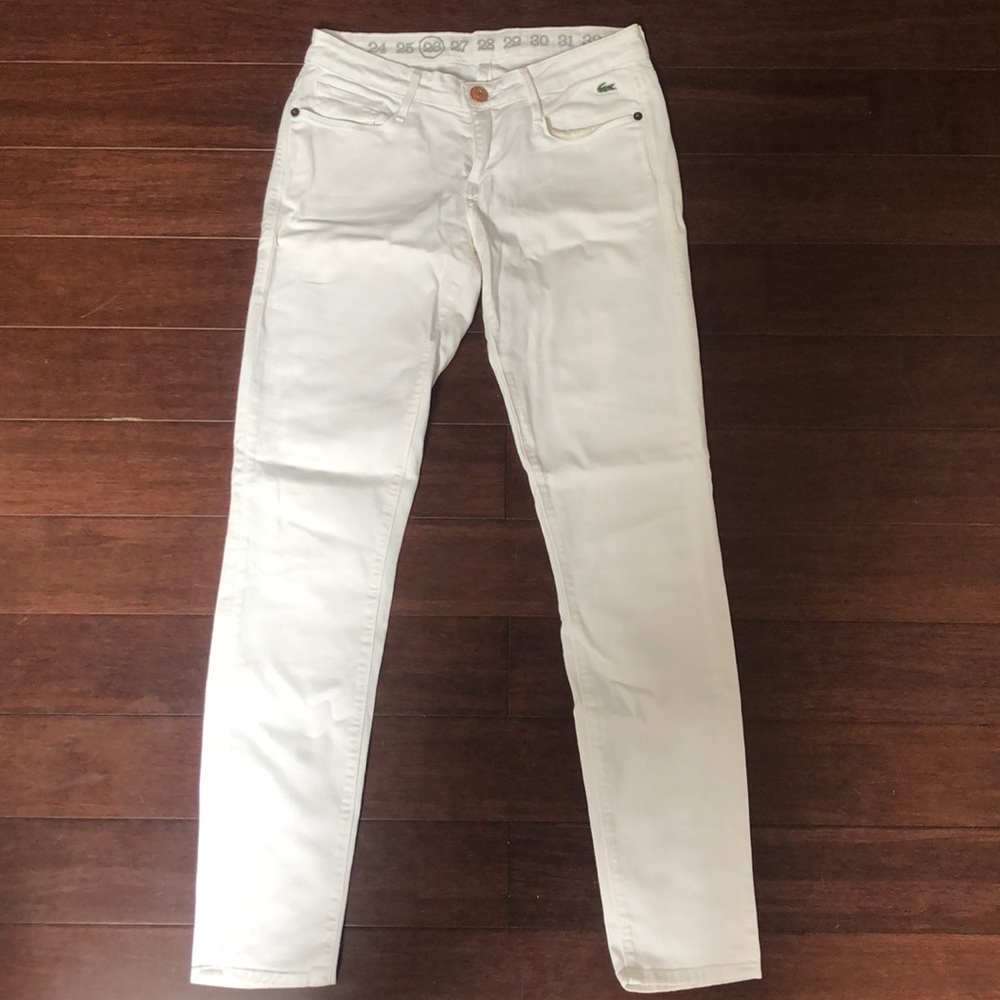 Lacoste - White Jeans